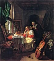 A Woman at Her Toilet
