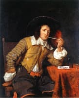 A Man Smoking