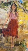 Trembling Girl (study)