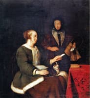 A Woman with a Letter
