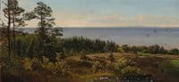 View from the North Coast of Zealand towards Kullen in Sweden