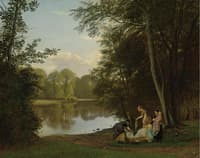 The Village Pond at Hellebaek