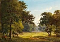 View of Dyrehaven, North of Copenhagen