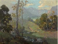 Summer Splendor Along a Stream