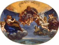 God the Father and Archangel Gabriel