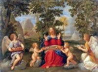 Christ Served by Angels