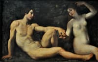 Adam and Eve in Paradise