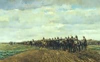 Les cuirassiers avant la charge