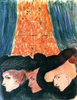 Three Women at the Theater