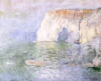 La Manneporte at Étretat, Reflections on the Sea