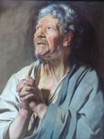 Study of a Head (Abraham Graphius)