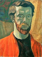 Self-Portrait in Green