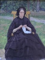 Study for a Lady in Black