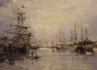 Le port de Caen