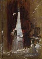 Study of a Young Girl in a Bedroom