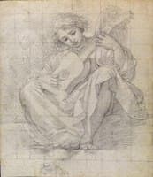 Angel Playing Lute