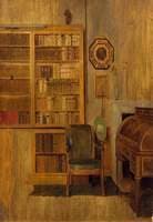 A Bookcase (sketch for 'The Letter of Introduction')