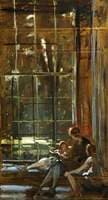 Study for 'The Window Seat'