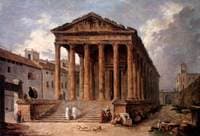 The Maison Carée at Nimes