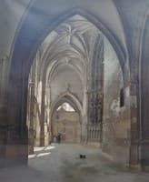 Interior View of the Church of Saint-Germain-l'Auxerrois