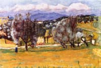 Landscape with Mountains