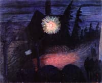 House with Lantern