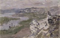 The Seine:  View from the Heights of Chantemesle