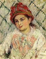 Portrait of Blanche Hoschede at 14 years of Age