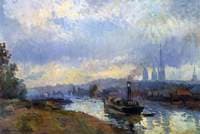 Barges at Rouen