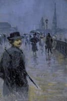 Self Portrait on the Boildieu Bridge