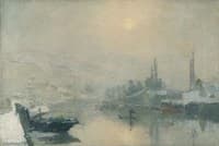 The Seine and the Isle of Lacroix in Winter