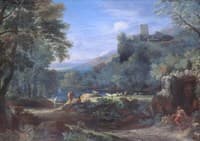 Italian Classical Landscape (Paysage du Latium)