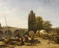 The Port of Saint-Nicolas in Paris