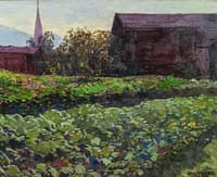 Fields and Barns in Bramberg