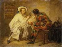 Harlequin and Pierrot