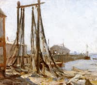 Drying Nets, Provincetown