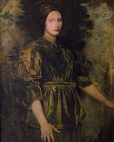 Woman in Green Velvet