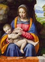 The Virgin and Child in a Landscape
