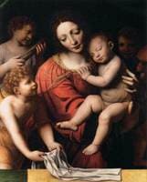 The Infant Jesus Sleeping