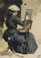 Portrait Sketch of Natalya Yakunchikova