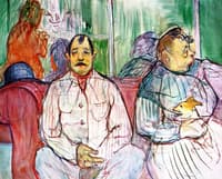 Monsieur, Madame and Their dog