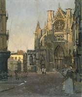 The Façade of St Jacques, Dieppe