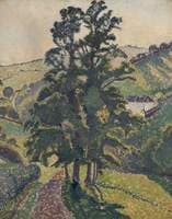 View in the Dart Valley, Devon