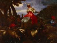 Rebecca Led by the Servant of Abraham