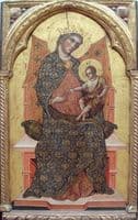 Virgin and Child (detail from Polyptych)