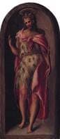 Saint John the Baptist (right wing of triptych)