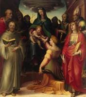 The Mystical Marriage of Saint Catherine