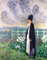 Woman in a Garden