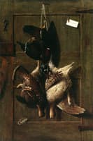 Still Life with Wood Duck and Grouse