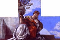 Palazzo Ducale (Sala del Collegio) - Allegories of the Virtues - Simplicity with an Ermine